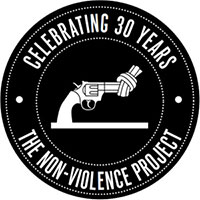 Non-Violence 30th year anniversary logo